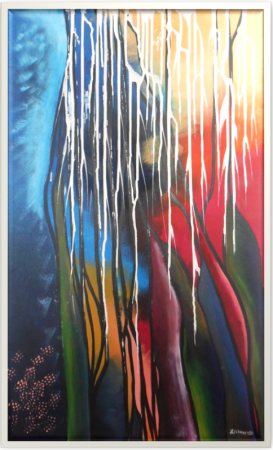 Acrílico s/ tela 60cmx100cm