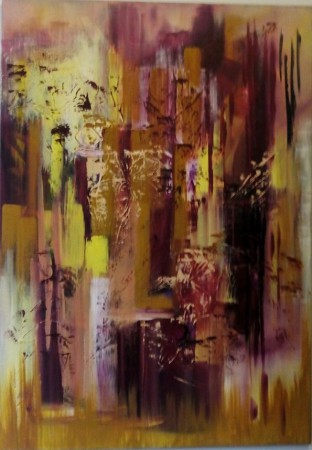 Acrílico sobre tela by Irene Almeida/70x100cm/ 2015